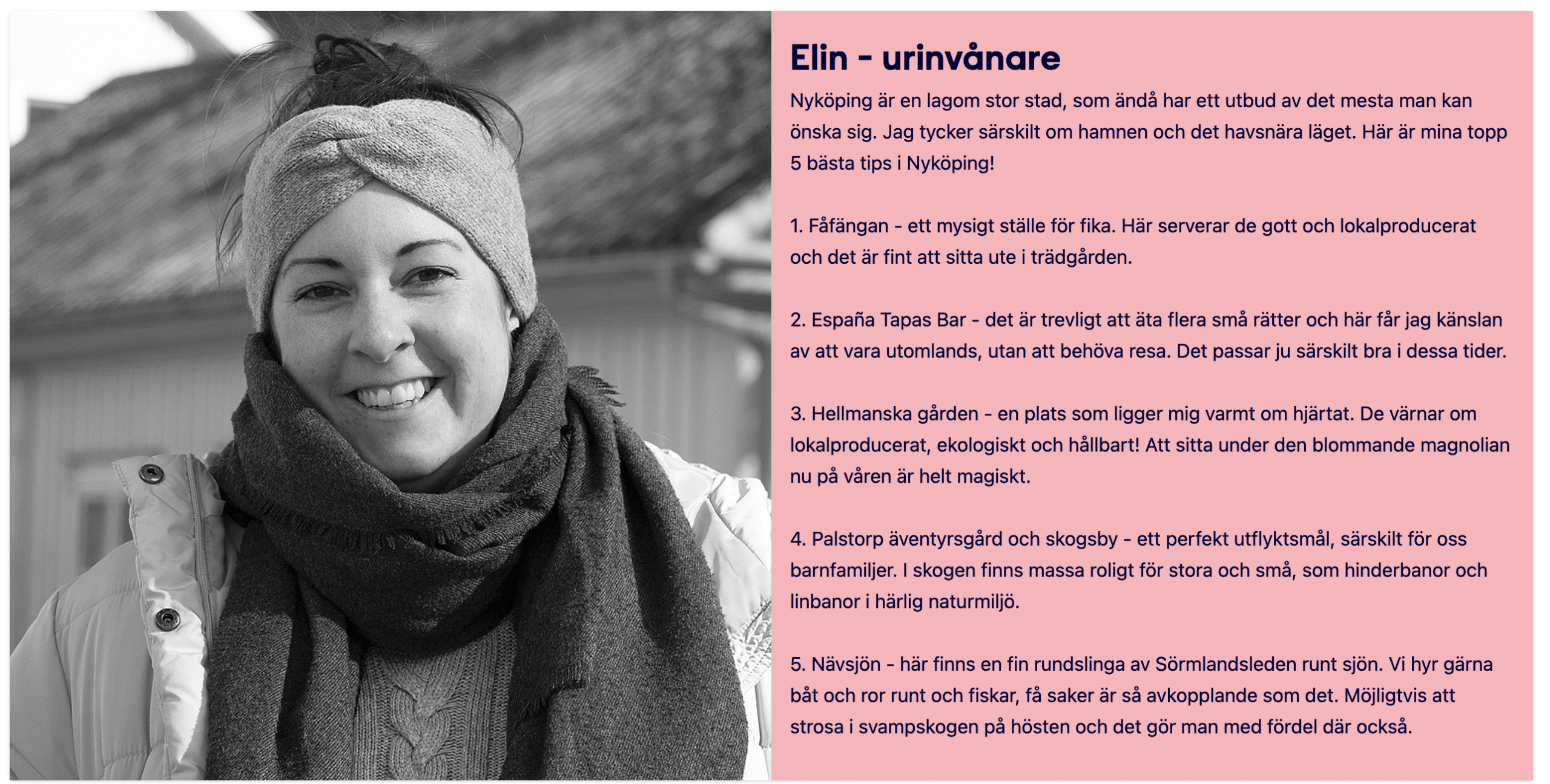 Ambassadör för Nyköping