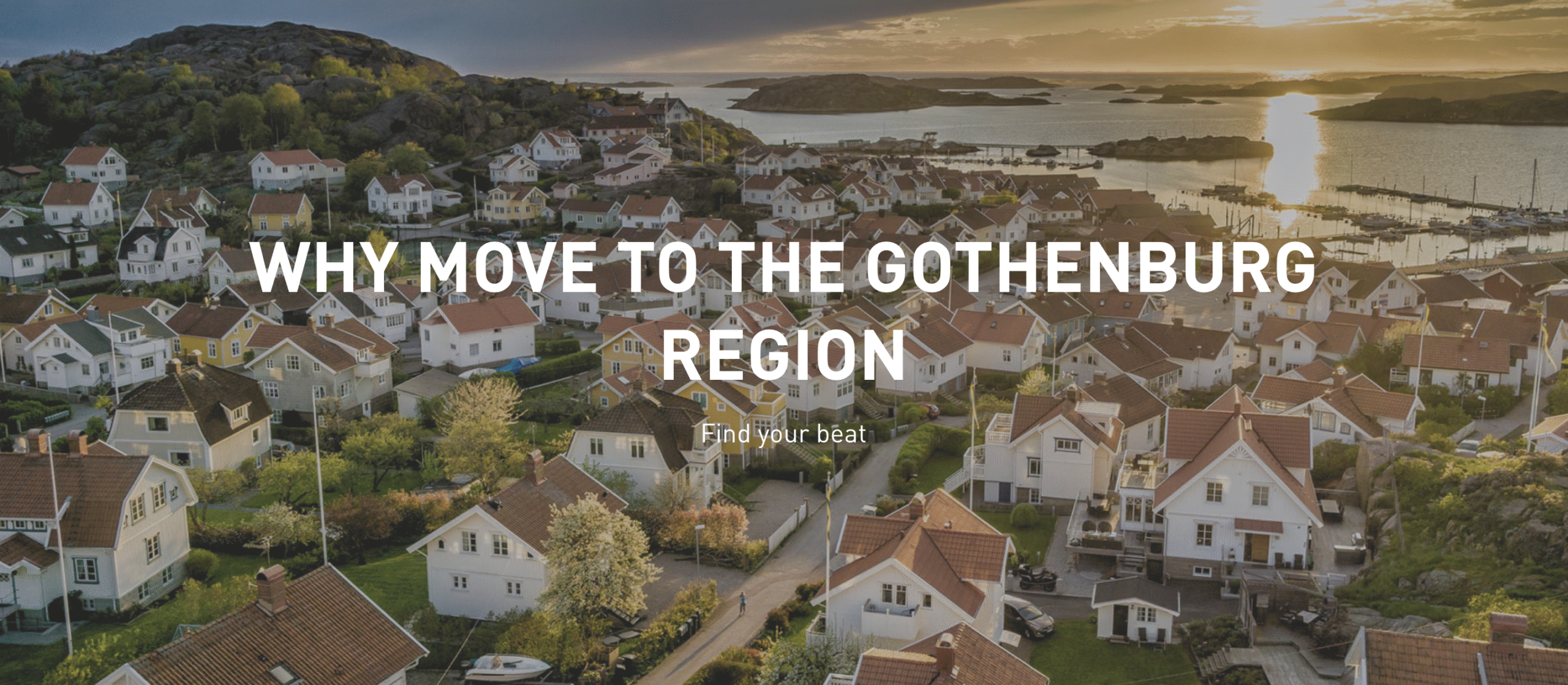 Find your beat Move to Gothenburg