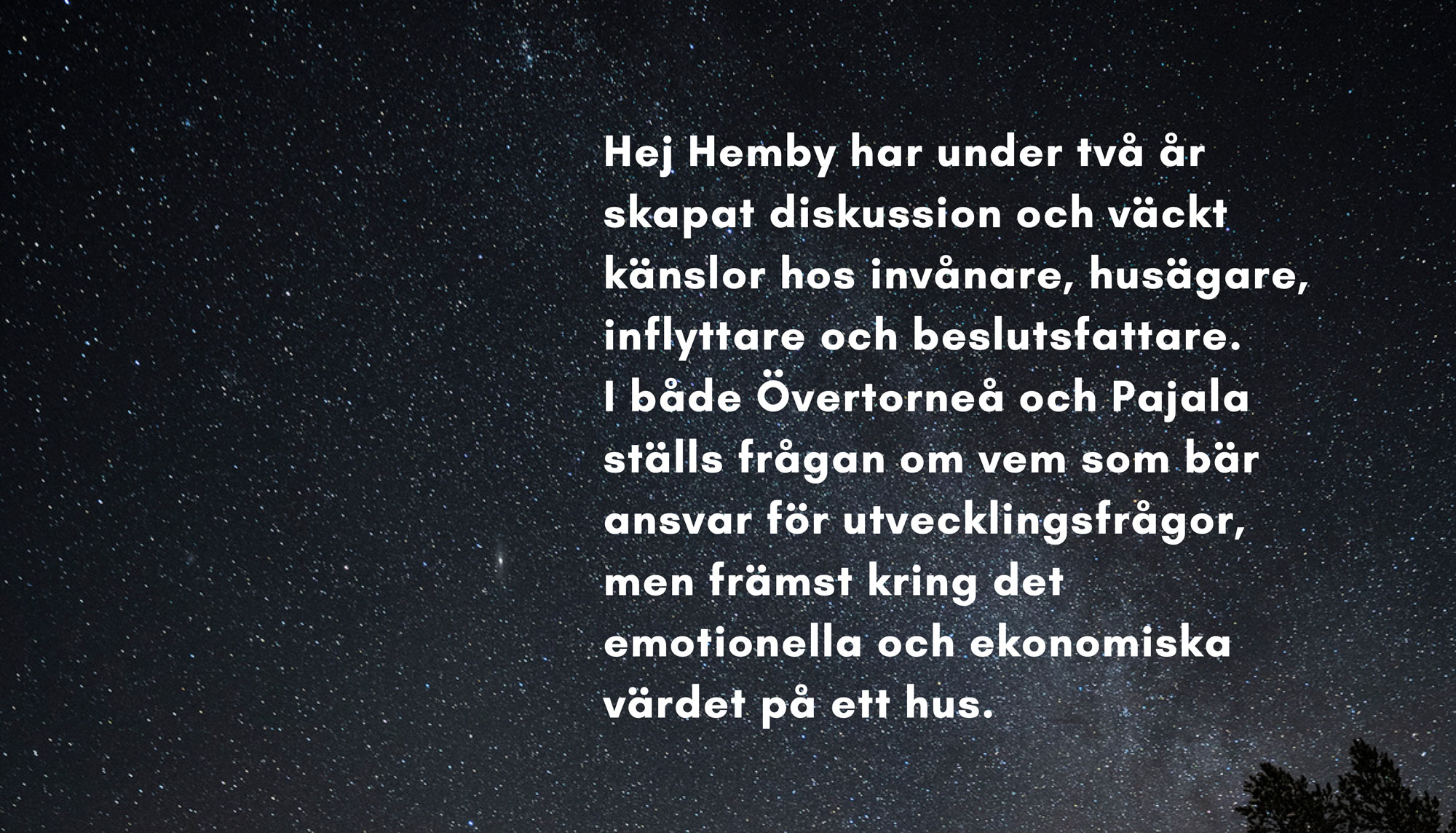 Hej Hemby slutrapport