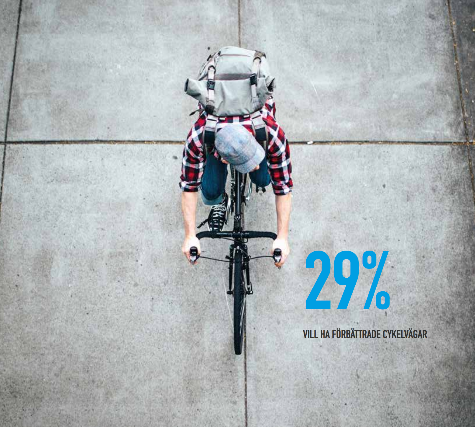 Fler vill ha cykelväger