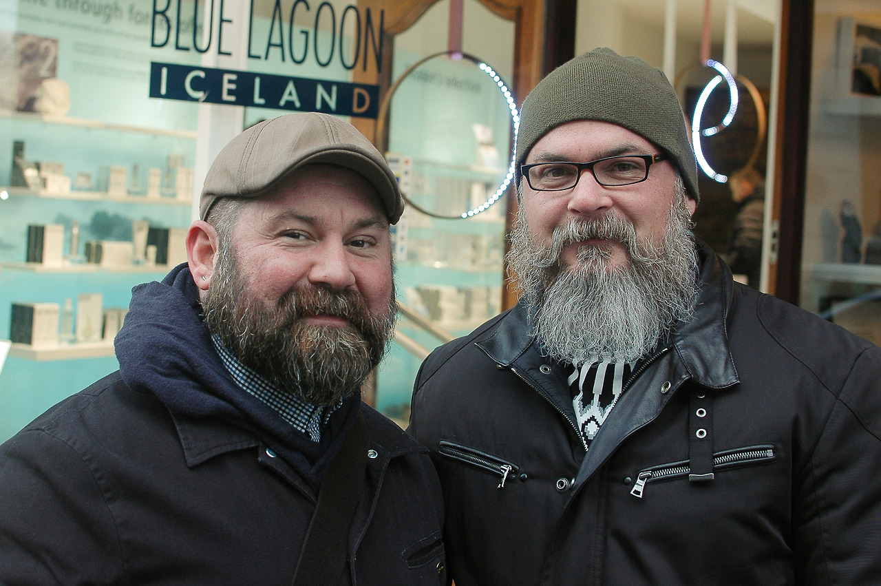 Beards in iceland